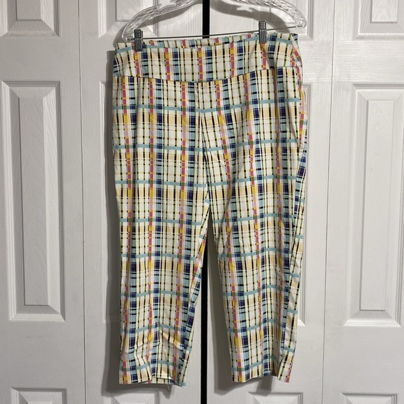 Zac & Rachel bright casual pants  size 12 - Picture 1 of 11